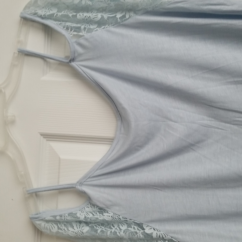 Glitz Women's off-shoulder Top with lace sleeves Women’s plus size 2X - Picture 9 of 11